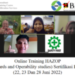 Online Training HAZOP (Hazards and Operability studies) Sertifikasi BNSP (22, 23 Dan 28 Juni 2022)