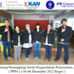 Training Penanggung Jawab Pengendalian Pencemaran Air ( PPPA ) ( 04-06 Desember 2022 Bogor )