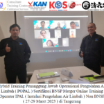 Hybrid Training Penanggung Jawab Operasional Pengolahan Air Limbah ( POPAL ) Sertifikasi BNSP Merger Online Training Operator IPAL ( Instalasi Pengolahan Air Limbah ) Non BNSP ( 27-29 Maret 2023 ) di Tangerang