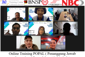Online Training Penanggung Jawab Operasional Pengolahan Air Limbah (POPAL) Sertifikasi BNSP ( 21-23 Juni 2023 )