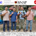 Offline Training Petugas Penanganan Bahaya Gas H2S Sertifikasi BNSP ( 25-27 September 2023 Di Tanggerang )