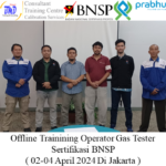 Offline Trainining Operator Gas Tester Sertifikasi BNSP ( 02-04 April 2024 Di Jakarta )