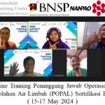 Online Training Penanggung Jawab Operasional Pengolahan Air Limbah (POPAL) Sertifikasi BNSP ( 15-17 May 2024 )